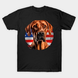 Graceful Guardian Glamour Rhodesian Ridgeback Top T-Shirt